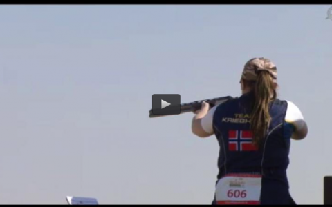 CAMPEONATO DEL TIRO AL PLATO EN DUBAI, MONTEANDO CON SIERRA IBERICA (12/04/15)